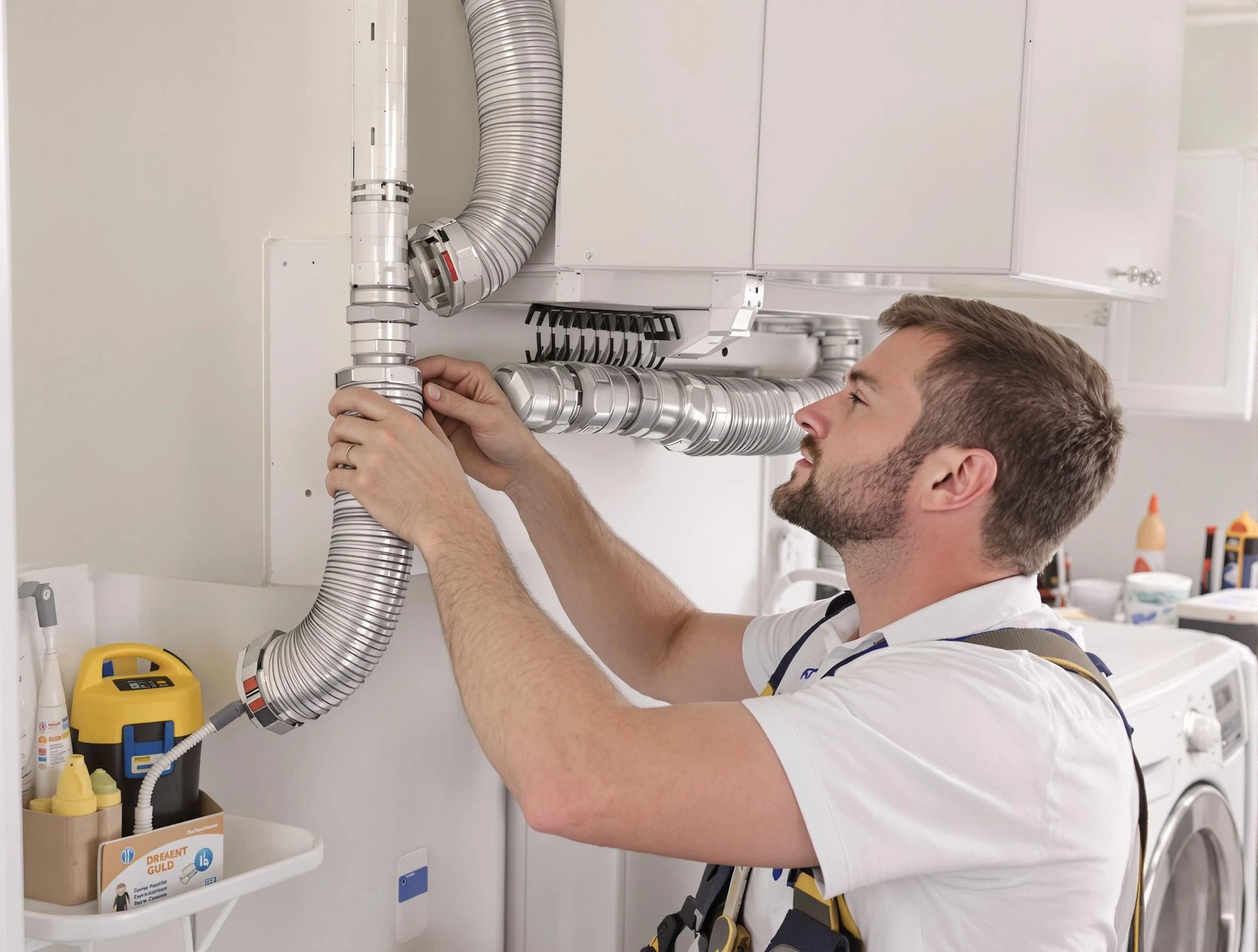 Professional dryer vent repair and installation by Lithia Springs Dryer Vent Cleaning in Lithia Springs
