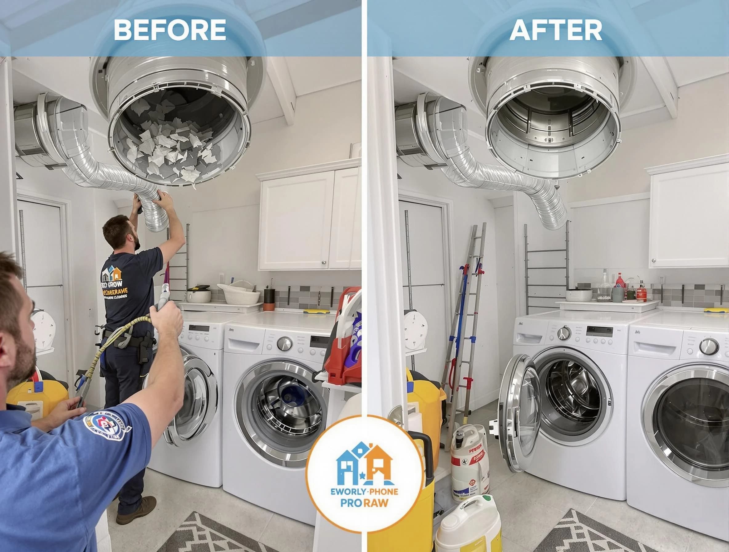 Residential dryer vent cleaning by Lithia Springs Dryer Vent Cleaning in Lithia Springs