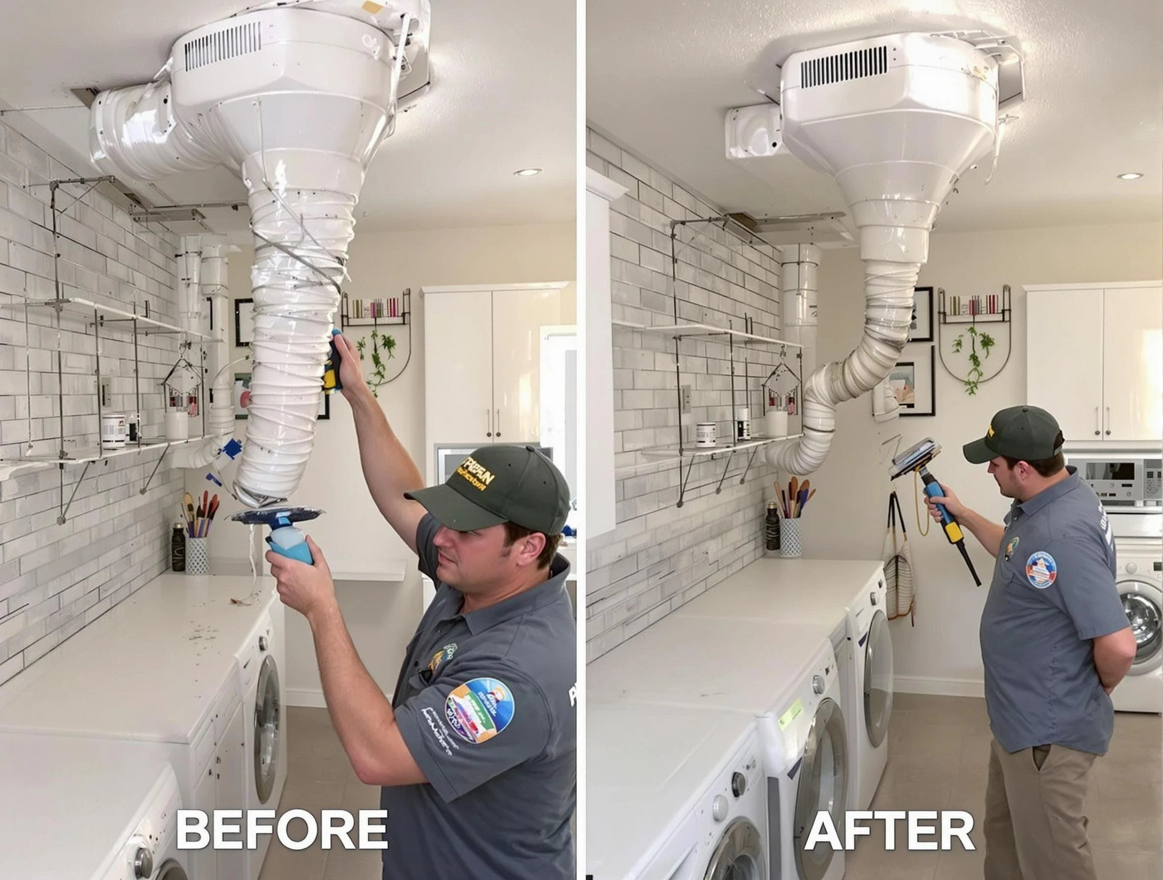 Professional dryer exhaust vent cleaning by Lithia Springs Dryer Vent Cleaning in Lithia Springs