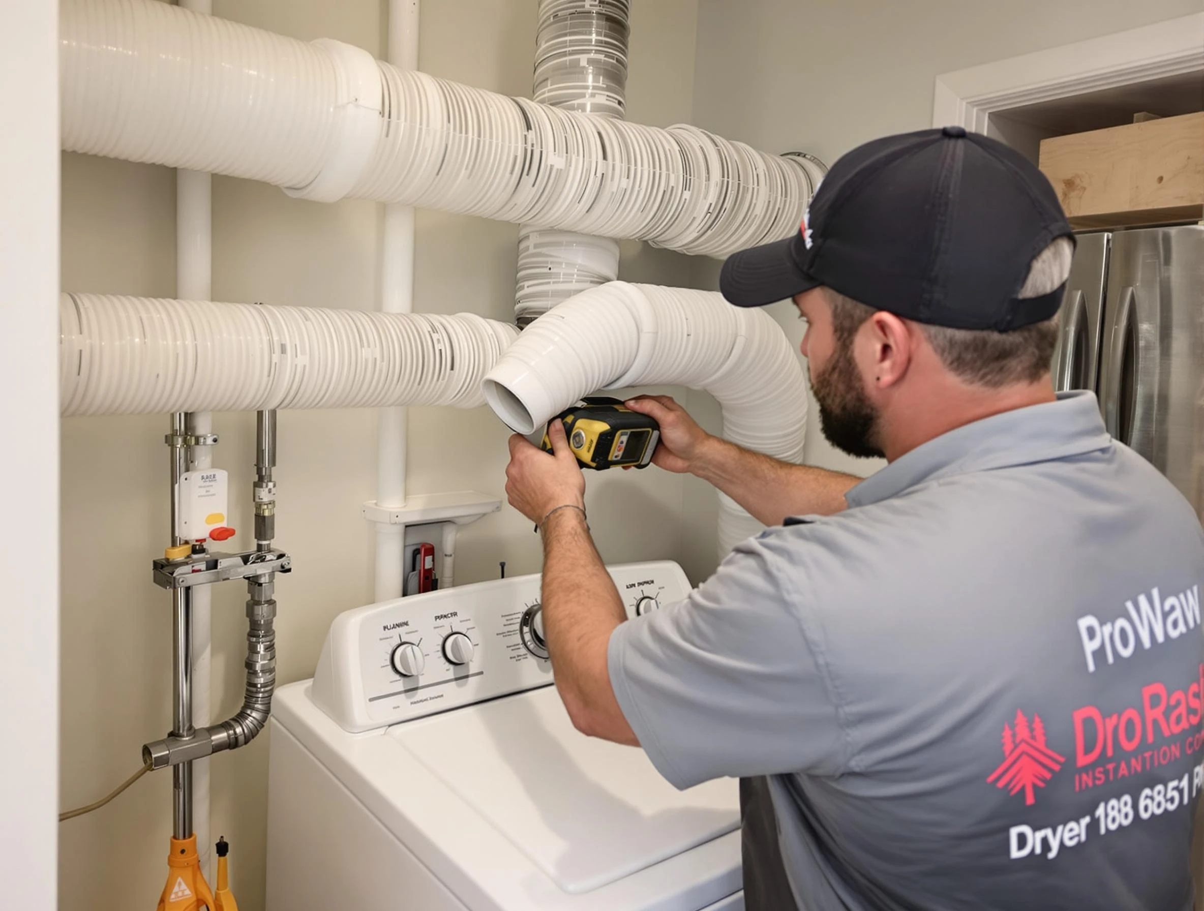 Professional dryer vent hose installation by Lithia Springs Dryer Vent Cleaning in Lithia Springs